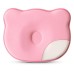 Подушка ортопедична дитяча BabyComfort 27 x 22 x 3 см, з ефектом пам’яті, рожева у формі ведмедика, ТМ PAPAELLA