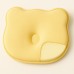 Подушка ортопедична дитяча BabyComfort 27 x 22 x 3 см, з ефектом пам’яті, жовта у формі ведмедика, ТМ PAPAELLA