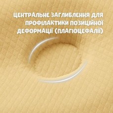 Подушка ортопедична дитяча BabyComfort 27 x 22 x 3 см, з ефектом пам’яті, сіра у формі ведмедика, ТМ PAPAELLA