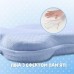 Подушка ортопедична дитяча BabyComfort 27 x 22 x 3 см, з ефектом пам’яті, блакитна у формі ведмедика, ТМ PAPAELLA