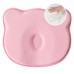 Подушка ортопедична дитяча BabyComfort 27 x 22 x 3 см, з ефектом пам’яті, рожева у формі ведмедика, ТМ PAPAELLA