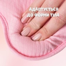 Подушка ортопедична дитяча BabyComfort 27 x 22 x 3 см, з ефектом пам’яті, рожева у формі ведмедика, ТМ PAPAELLA