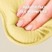 Подушка ортопедична дитяча BabyComfort 27 x 22 x 3 см, з ефектом пам’яті, жовта у формі ведмедика, ТМ PAPAELLA