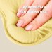Подушка ортопедична дитяча BabyComfort 27 x 22 x 3 см, з ефектом пам’яті, жовта у формі ведмедика, ТМ PAPAELLA