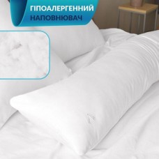 Подушка ортопедична S-Form 40 x 130 см, з блискавкою, для сну та відпочинку, ТМ IDEIA