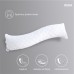 Подушка ортопедична з наволочкою для сну та відпочинку S-Form ТМ IDEIA 40 x 130 см антиалергенна з блискавкою