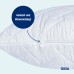 Подушка готельної серії Standart Plus IDEIA 50x70 см, чохол з блискавкою, антиалергенна