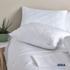 Подушка готельної серії Standart Plus IDEIA 50x70 см, чохол з блискавкою, антиалергенна