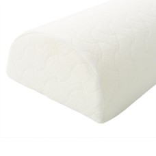 Подушка полувалік 10 x 49 x 20 см ортопедична з ефектом пам’яті MEMORY FOAM ТМ IDEIA