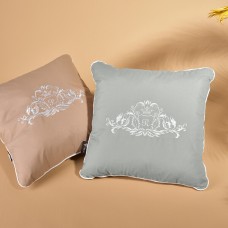 Подушка декоративна Модерн із вишивкою ТМ IDEIA 45 x 45 см мята