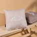 Подушка ROYAL з вишивкою ТМ IDEIA 45 x 45 см св.сірий