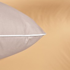Подушка ROYAL з вишивкою ТМ IDEIA 45 x 45 см св.сірий