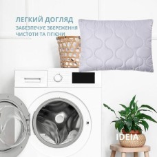 Двостороння подушка Soft 50 x 70 см. аналог лебединого пуху, стьобана, ТМ IDEIA
