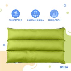 Подушка-трансформер для подорожей ТМ IDEIA 40 x 60 x 10 см салат