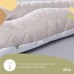 Подушка U-shape, П-подібна для вагітних і відпочинку з посиленим чохлом ТМ IDEIA 140 x 75 x 20 см сіро/біла