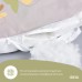 Подушка U-shape, П-подібна для вагітних та відпочинку ТМ IDEIA 140 x 75 x 20 см сіро/біла
