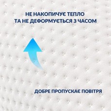 Подушка валик ErgoRoll 40 x 15 x 15 см для підтримки шиї, ортопедична, з ефектом пам’яті, ТМ IDEIA