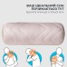 Подушка валик NORDIC COMFORT 15 x 40 см. з повітропроникною вставкою, бежева, ТМ IDEIA