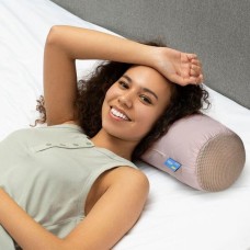 Подушка валик NORDIC COMFORT 15 x 40 см. з повітропроникною вставкою, бежева, ТМ IDEIA