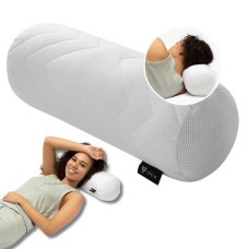Подушка валик NORDIC COMFORT ТМ IDEIA 15 x 40 см біла