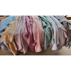 Покривало вафельне Піке Вафелька, Блакитне