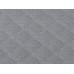 Покривало Лелека 180x220 см, стьобане, гладкофарбоване, графіт (Sky)
