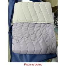 Покривало ArCloud 180 x 215 стьобане двостороннє в сумці (ZigZag - Porpoise+Nirvana)