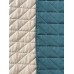 Покривало ArCloud 200 x 220 стьобане двостороннє в сумцi (Romb - Grey+Indian Teal)