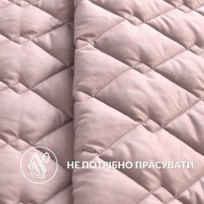 Покривало CUBE двостороннє TM IDEIA 100 x 135 см пудра/св.сірій Покривало CUBE двостороннє TM IDEIA 100 x 135 см пудра/св.сірій