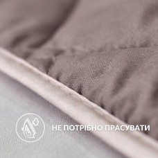 Покривало CUBE двостороннє TM IDEIA 100 x 135 см шоколад/беж