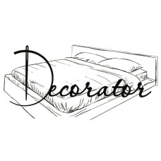 Покривало Decorator 210 x 215 двостороннє Куб бузково/бежеве
