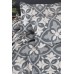 Покривало муслінове Blooming Bedspread 240 x 260 + наволочки 2 шт 50 x 70 (Pandora Blue), ТМ First Choice