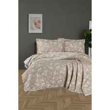 Покривало First Choice Blooming Bedspread 240 x 260+2 x 50 x 70 (Sienta Cappuccino)