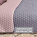 Двостороннє покривало 220 x 240 см та 2 шт подушки 50 x 50 см з вишивкою, ТМ IDEIA