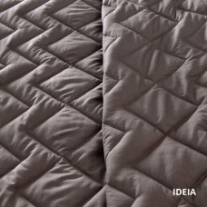 Покривало стьобане двостороннє ЛЮКС TM IDEIA 220 x 240 см шоколад/беж Покривало стьобане двостороннє ЛЮКС TM IDEIA 220 x 240 см шоколад/беж