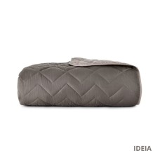 Покривало стьобане двостороннє ЛЮКС TM IDEIA 220 x 240 см шоколад/беж Покривало стьобане двостороннє ЛЮКС TM IDEIA 220 x 240 см шоколад/беж