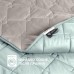 Покрывало Стиль Cube TM IDEIA 210 x 240 см мята/св.сірий