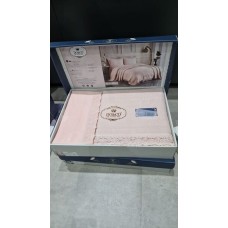 Покривало жакардове DOCO 220 x 240см в коробці лосось