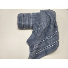 Рушники махрові 2 шт VIP COTTON FILIZ, джинс Рушники махрові 2 шт VIP COTTON FILIZ, джинс