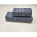 Рушники махрові 2 шт VIP COTTON FILIZ, джинс Рушники махрові 2 шт VIP COTTON FILIZ, джинс