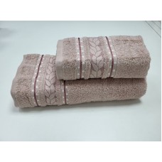 Рушник махровий сауна VIP COTTON FILIZ, фрапе