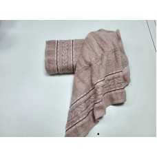 Рушник махровий сауна VIP COTTON FILIZ, фрапе