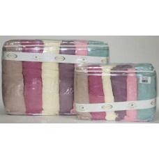 Рушники махрові Gulcan Cotton Жаккард Lux 70 x 140 (Daisy Sacakli)