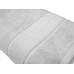Махровий банний рушник Aisha VELORA 70x140 см, 600 г/м2, світло-сірий, Узбекистан