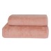 Рушник банний махровий 70 x 140 см. Parisa Flat Cotton, H-500 персиковий, ТМ Parisa Home Узбекистан