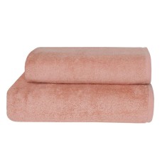 Рушник махровий 50 x 90 см. Parisa Flat Cotton, H-500 персиковий, ТМ Parisa Home Узбекистан