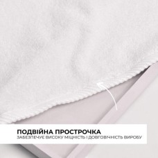 Готельний банний махровий рушник, 70 x 140 см, щільність 550 г/м2, ТМ IDEIA