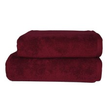 Рушник Parisa Flat Cotton 50 x 90 бордовий