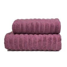 Рушник Parisa Line Cotton 70 x 140 (D-122 - фіолетове)