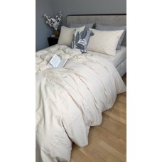 Постільна білизна Creamy Beige W1361, варена бавовна, Washed Cotton Постільна білизна Creamy Beige W1361, варена бавовна, Washed Cotton